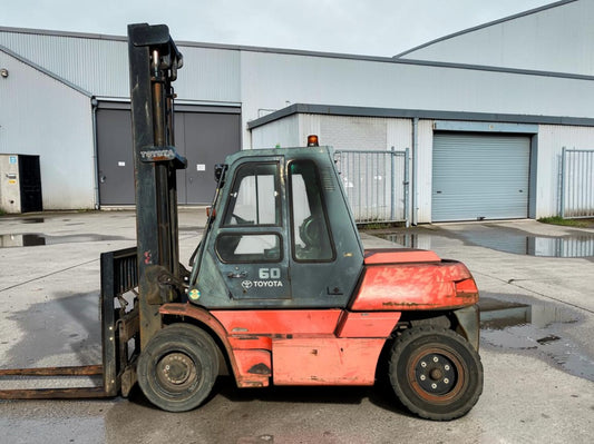 2008 TOYOTA 50-5FD60 6,000KG DIESEL FORKLIFT