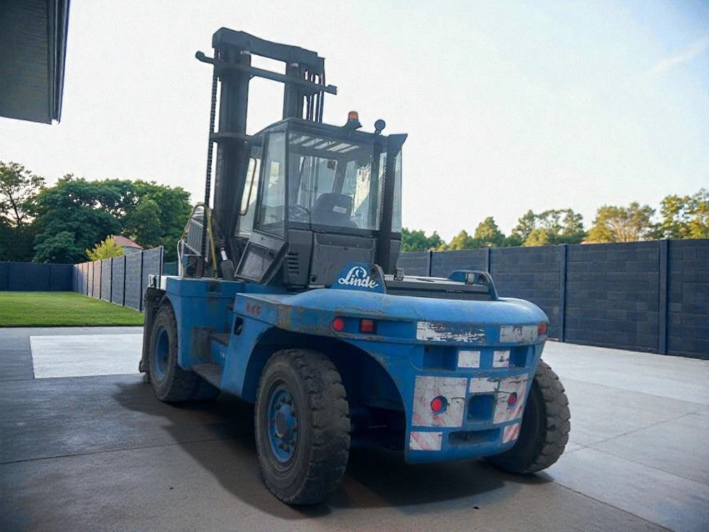 1999 LINDE H120 12T DIESEL FORKLIFT 6100MM LIFT