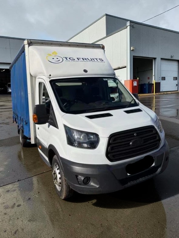 2017 FORD TRANSIT 350 2.0 TDCI 130PS CHASSIS CAB MANUAL DIESEL WHITE