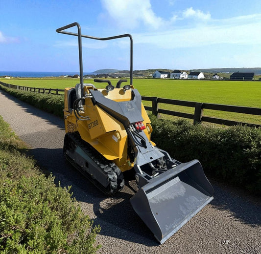 UNUSED BISONTEK BT360 SKIDSTEER LOADER TRACKED LOADER