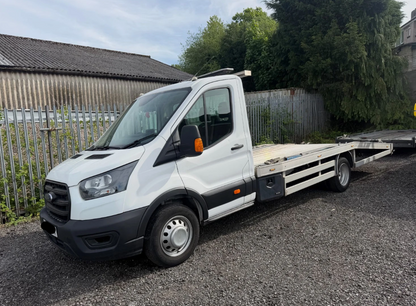 **(ONLY 57K MILEAGE)** 2022 FORD TRANSIT 350 LEADER ECOBLUE 2.0 DIESEL MANUAL CHASSIS CAB WHITE