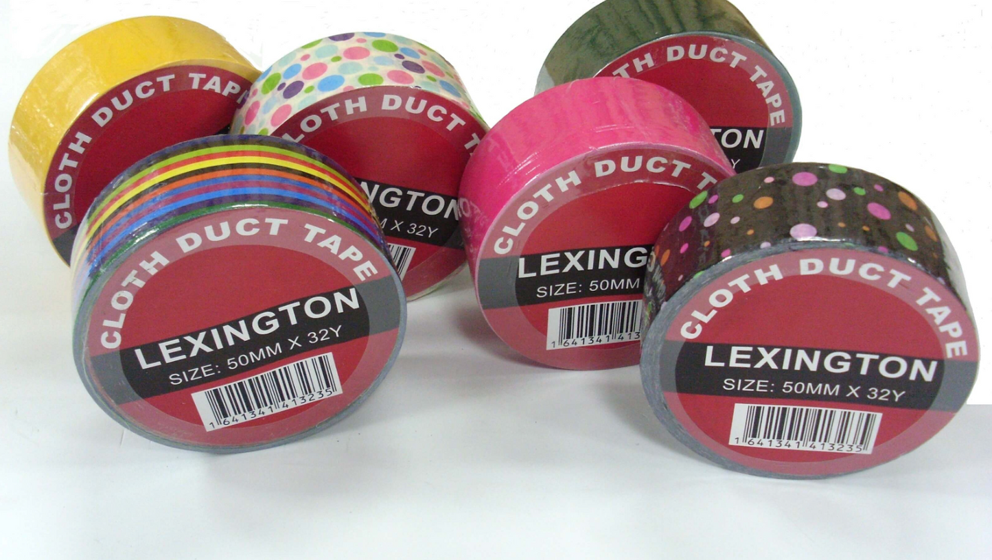 192 X CLOTH DUCT TAPE MIX -50MMX32Y