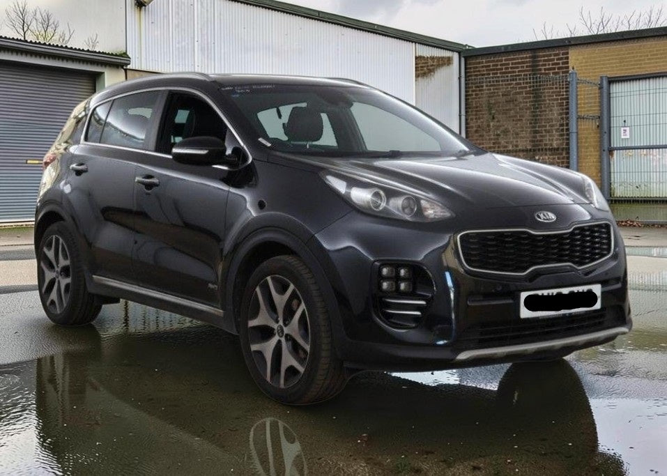 **(ONLY 60K MILEAGE)** 2018 KIA SPORTAGE GT-LINE 1.6 T-GDI MANUAL PETROL >>--NO VAT ON HAMMER--<<