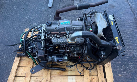 TOYOTA 1DZ-III FORKLIFT DIESEL ENGINE & REXROTH HYDRAULIC PUMP