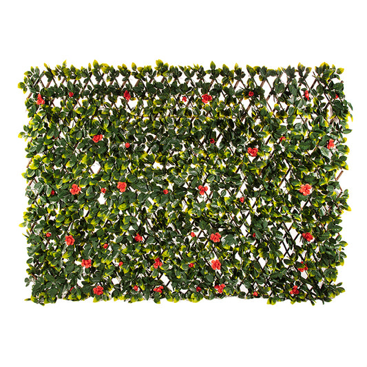 RED ROSE WILLOW TRELLIS