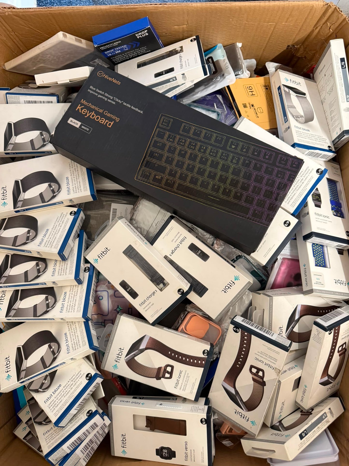 PALLET OF PHONE CASES AND SCREEN PROTECTORS COLLECTION ONLY
