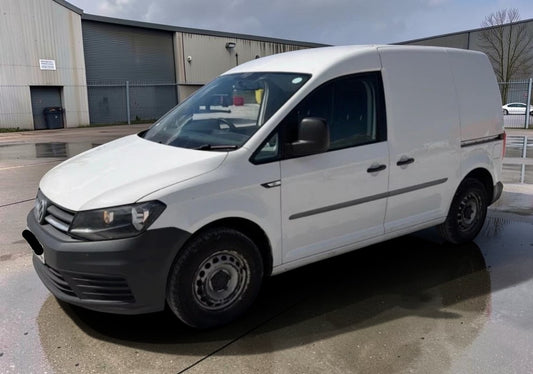 **(ONLY 111K MILEAGE)** 2016 VOLKSWAGEN CADDY C20 STARTLINE TDI L1H1 1968CC DIESEL MANUAL WHITE