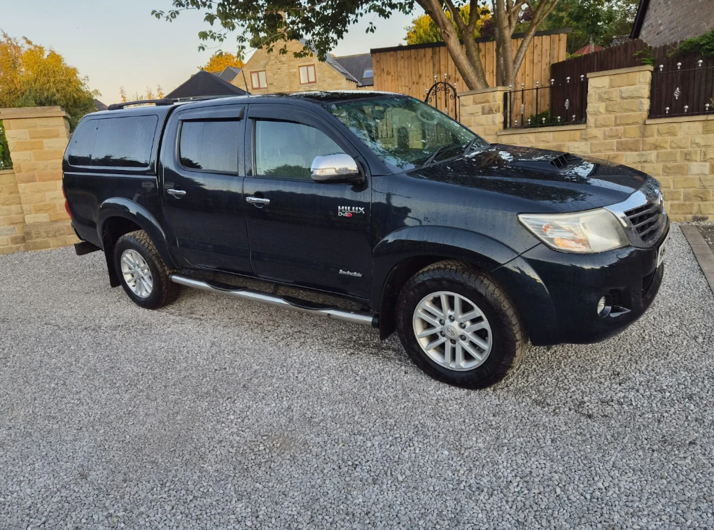 2012 TOYOTA HILUX INVINCIBLE D-4D 4X4 DCB 3.0 DIESEL MANUAL PICK UP >>--NO VAT ON HAMMER--<<