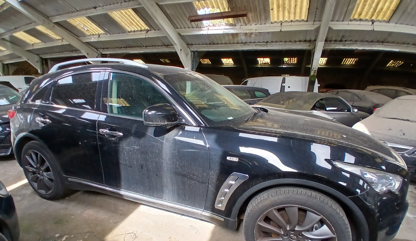 2013 INFINITI FX30D AUTO 2993CC DIESEL BLACK SUV >>--NO VAT ON HAMMER--<<