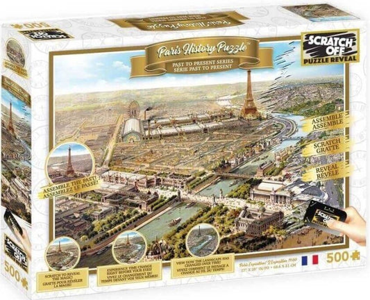 40 X NEW PARIS SCRATCH OFF PUZZLE