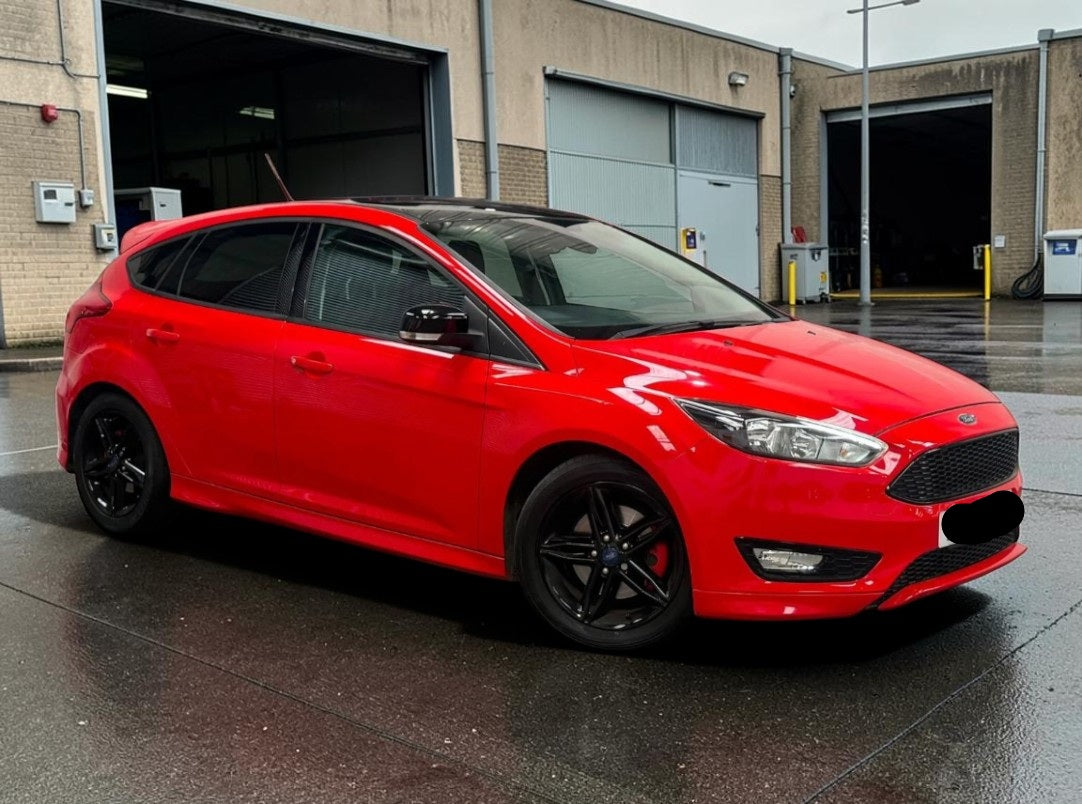 **(ONLY 67K MILEAGE)** 2016 FORD FOCUS 1.5T ECOBOOST ZETEC S RED EDITION >>--NO VAT ON HAMMER--<<