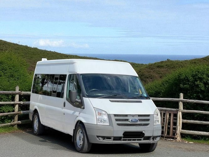 **(ONLY 108K MILEAGE)** 2011 FORD TRANSIT 2.4 TDCI 350 DURATORQ MINIBUS >>--NO VAT ON HAMMER--<<