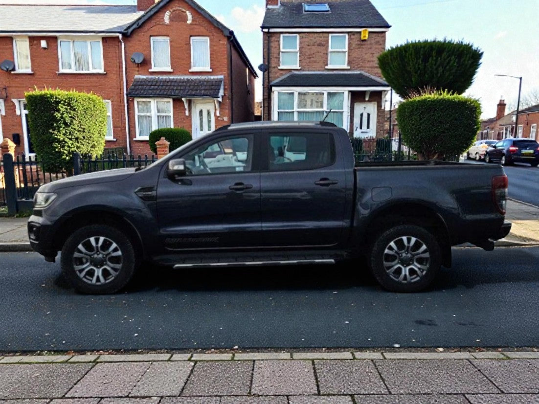 **(ONLY 89K MILEAGE)** 2023 FORD RANGER WILDTRAK ECOBLUE 4X4 AUTOMATIC DIESEL PICK UP IN GREY