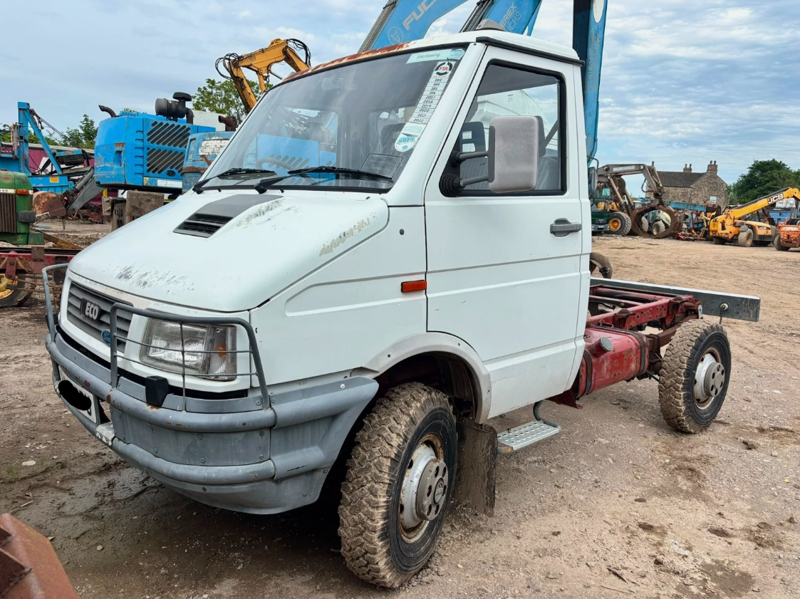 1995 IVECO FORD TURBODAILY 40-10 4X4 CHASSIS CAB