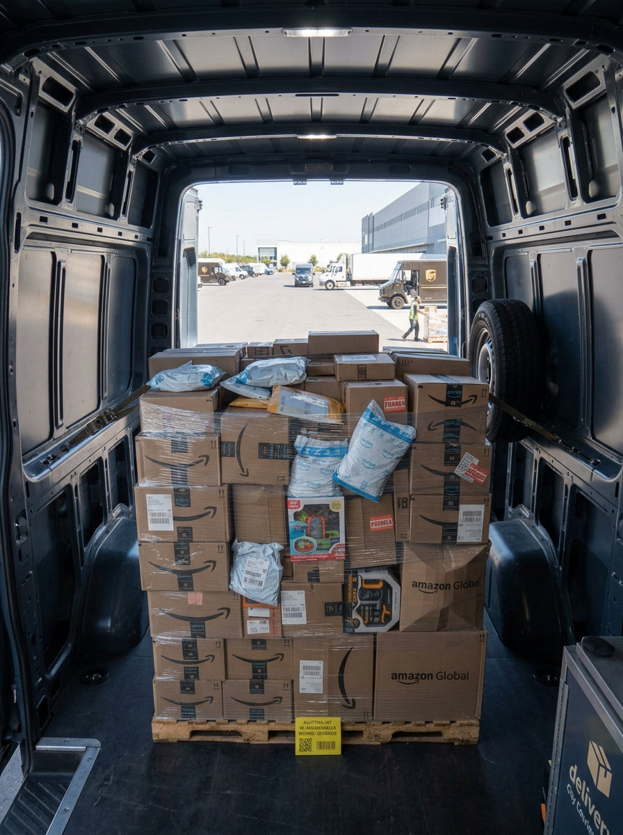 PALLET OF MAJOR ONLINE RETAILER MERCHANDISE – NEW & RETURNS – RANDOMLY CHOSEN