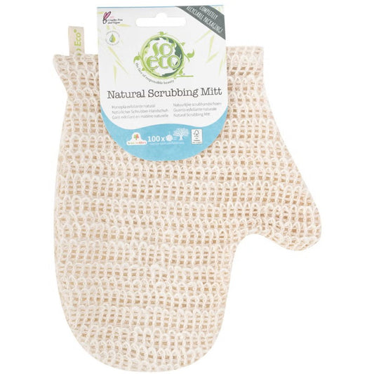 180 X NEW SO ECO NATURAL JUTE BATH GLOVE