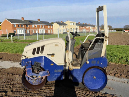2015 HAMM HD 8 VV – 1.6T DOUBLE DRUM VIBRATING ROLLER