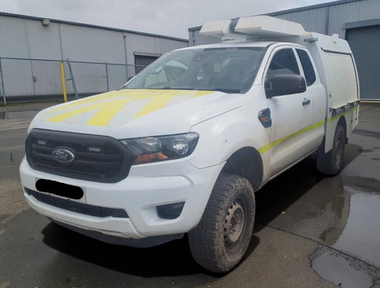 **(ONLY 85K MILEAGE)** 2021 FORD RANGER XL ECOBLUE 4X4 2.0 DIESEL MANUAL WHITE PICK UP