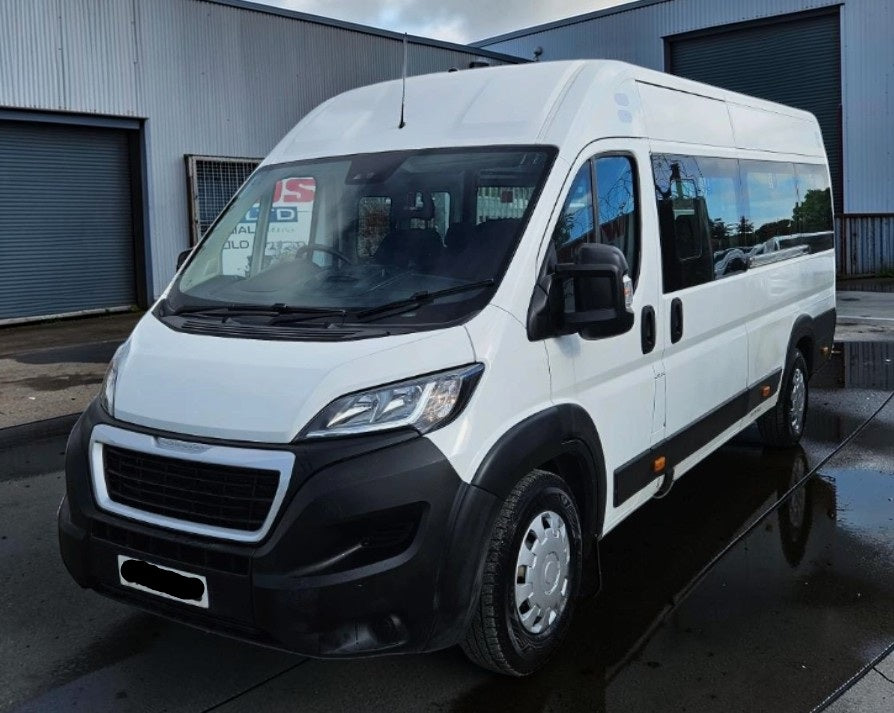 **(ONLY 95K MILEAGE)** 2019 PEUGEOT BOXER 440 L4H2 BLUE HDI 1997CC DIESEL MANUAL MINIBUS