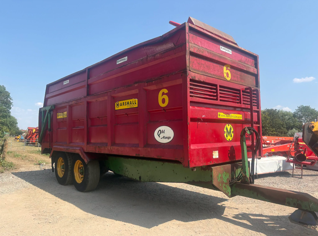 MARSHALL QM GRAIN TRAILER WITH SIDES