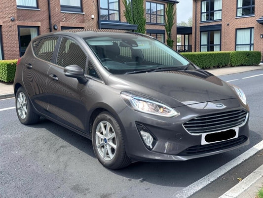 **(ONLY 86K MILEAGE)** 2018 FORD FIESTA ZETEC TURBO 1.0L PETROL MANUAL GREY >>--NO VAT ON HAMMER--<<