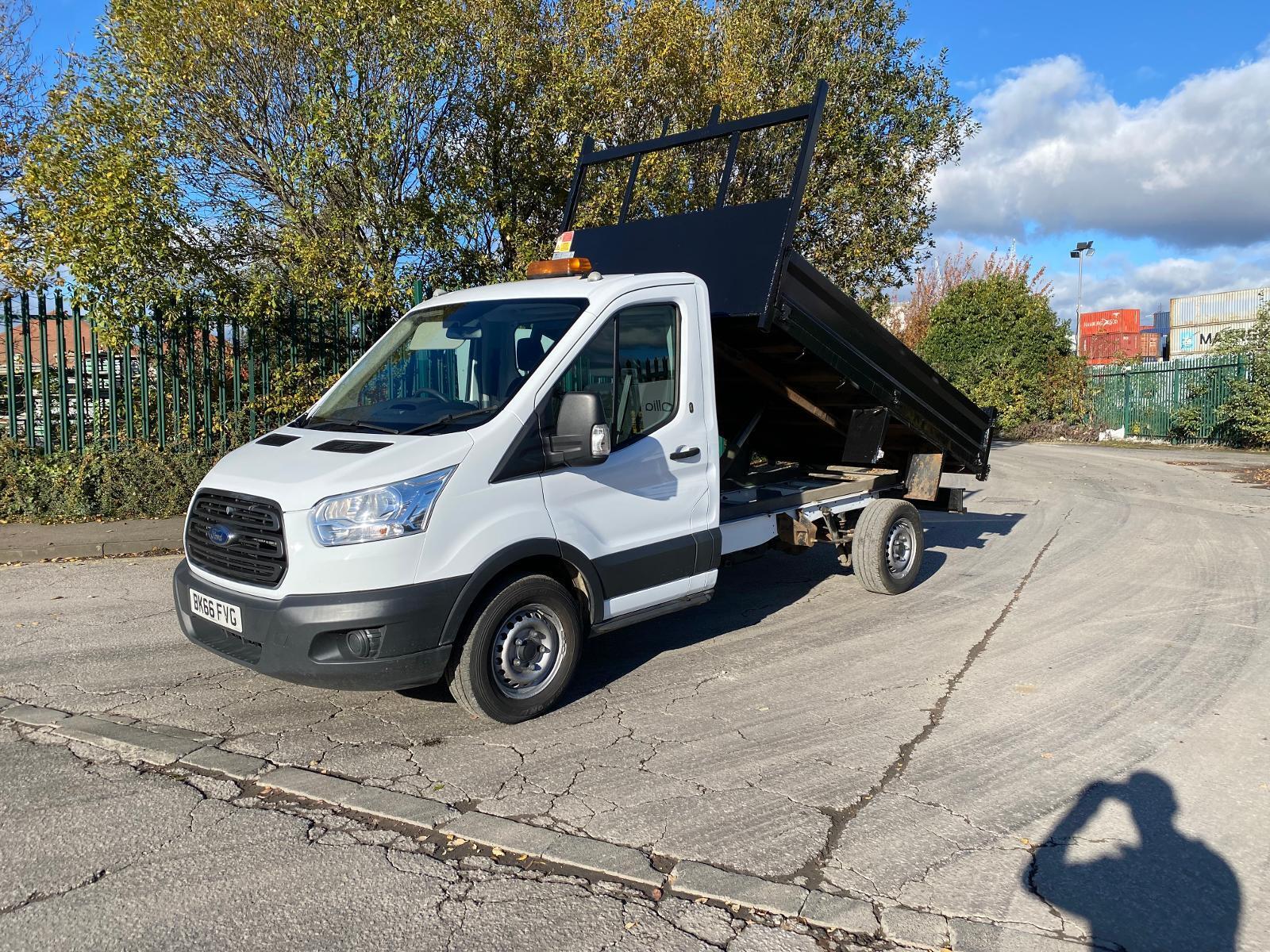 Bid on 2016 FORD TRANSIT RWD TIPPER TRUCK 2.2TDCI ( NO VAT ON HAMMER)- Buy &amp; Sell on Auction with EAMA Group