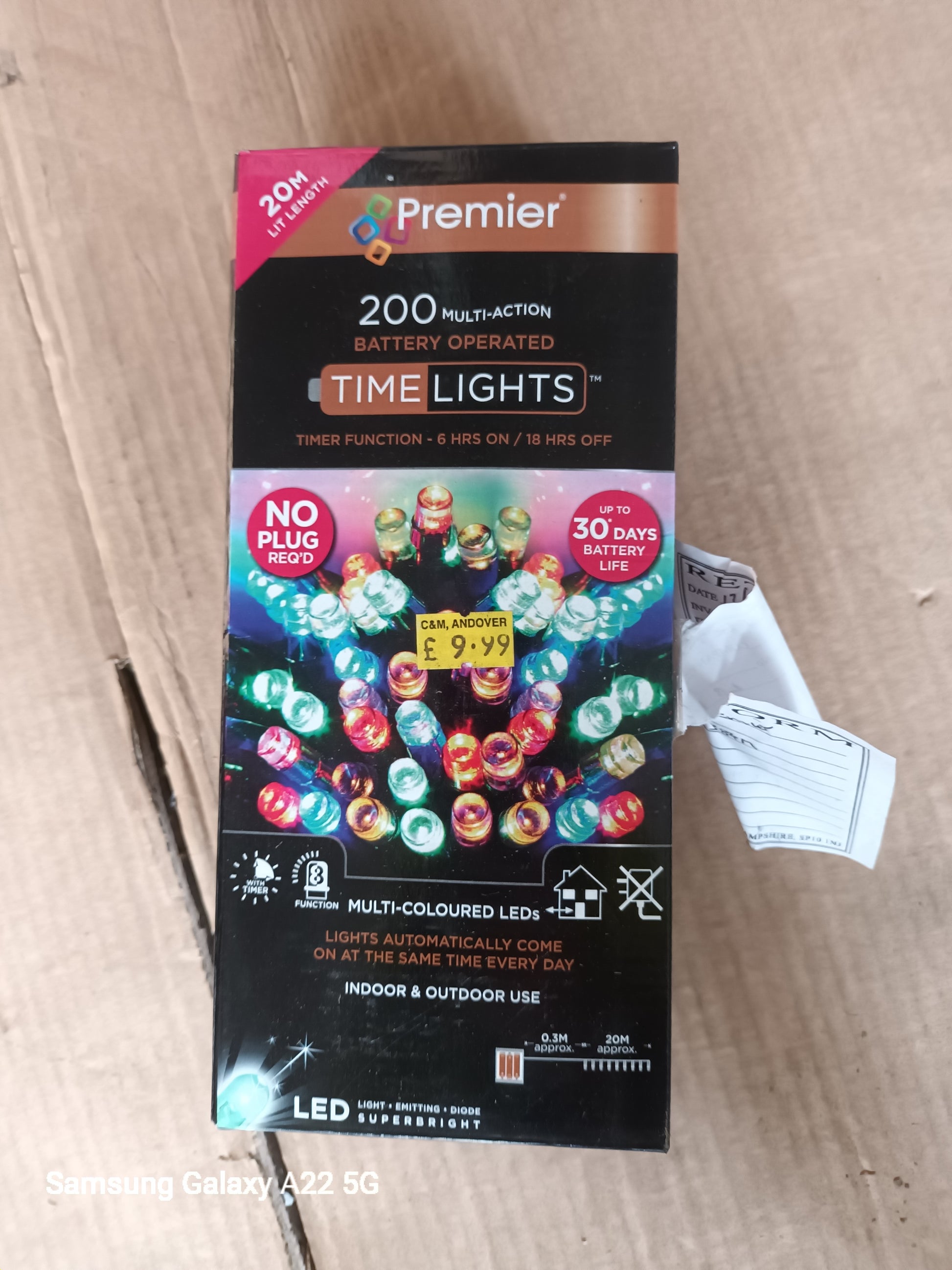 Bid on PALLET OF HIGH VALUE MIXED CHRISTMAS LIGHTS- Buy &amp; Sell on Auction with EAMA Group