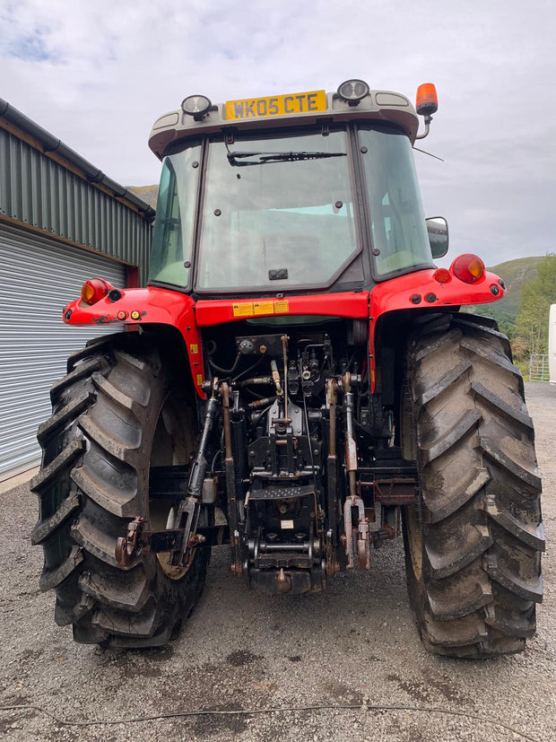 MASSEY FERGUSON 6455 TRACTOR WITH POWER LOADER 100HP