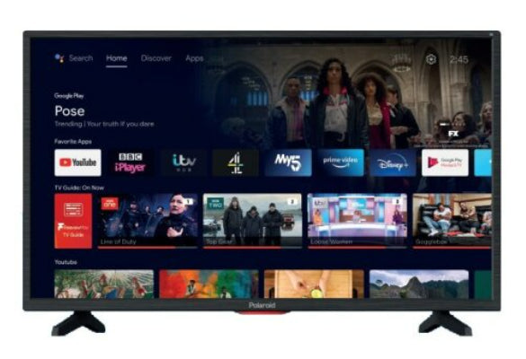 Bid on BRAND NEW AND BOXED 32" HD READY LED SMART ANDROID TV NETFLIX PRIME FREEVIEW PLAY GOOGLE- Buy &amp; Sell on Auction with EAMA Group