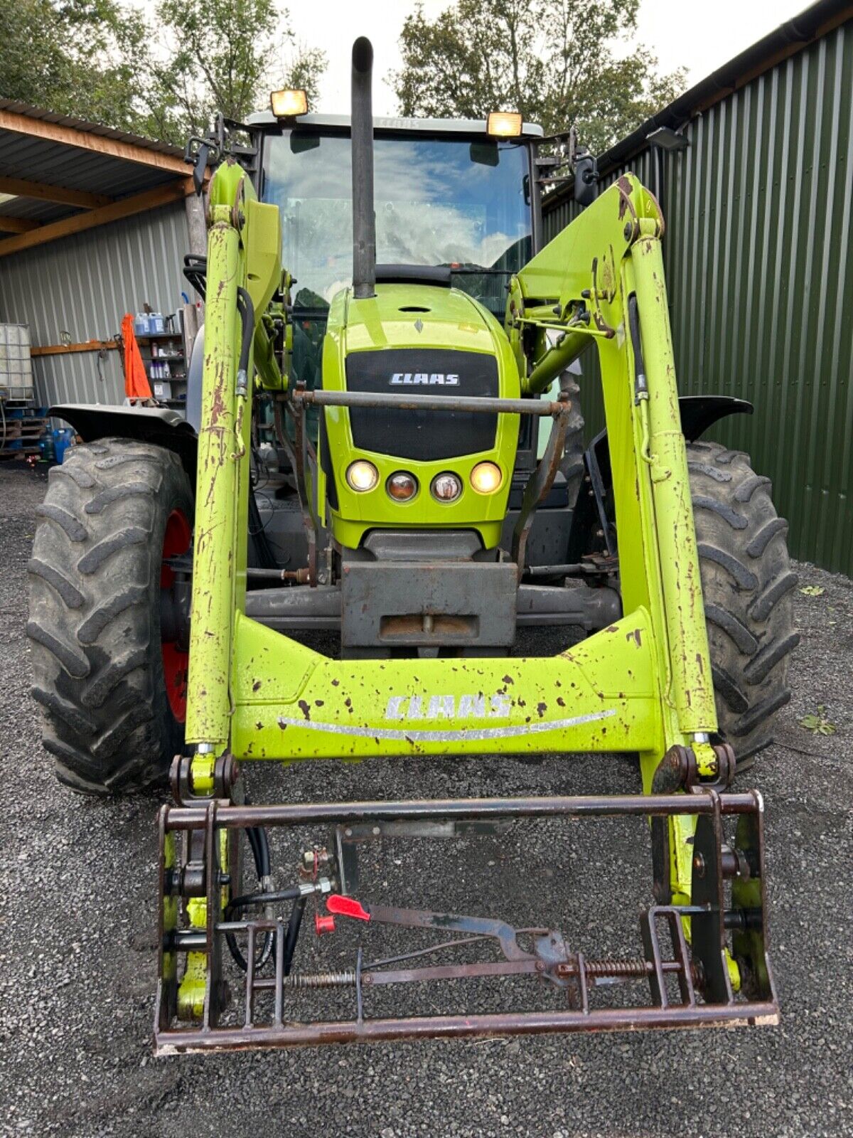 Bid on 2007 CLAAS 456 LOADER TRACTOR (JOHN DEERE ENGINE 100HP)**- Buy &amp; Sell on Auction with EAMA Group