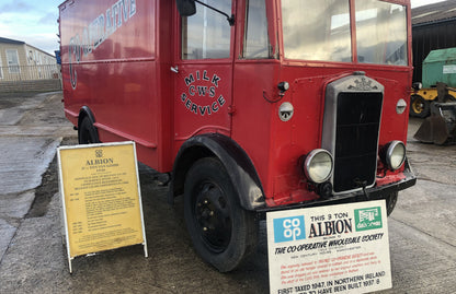 Bid on VINTAGE ALBION 2.5 TON COLD STORE FRIDGE VAN- Buy &amp; Sell on Auction with EAMA Group