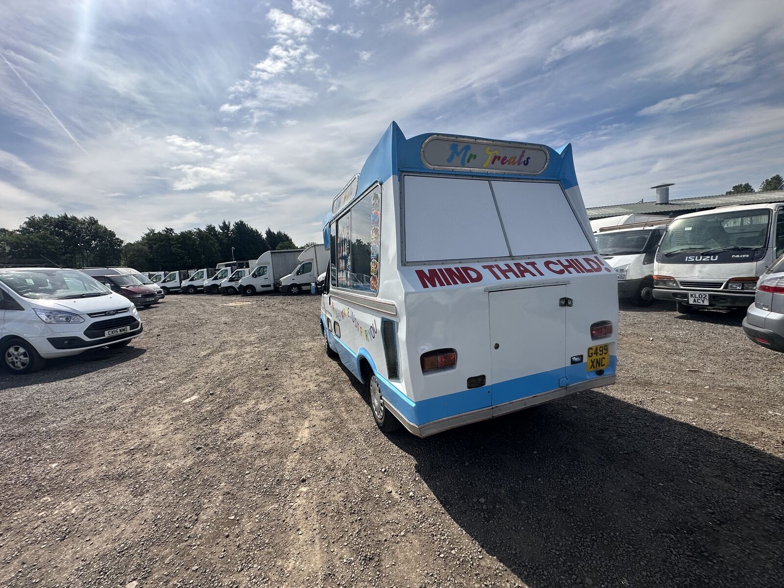 Bid on FORD TRANSIT WHIMSICAL ICE CREAM CRUISER WITH WORKING MACHINE - ONLY 55K MILES (NO VAT ON HAMMER)- Buy &amp; Sell on Auction with EAMA Group