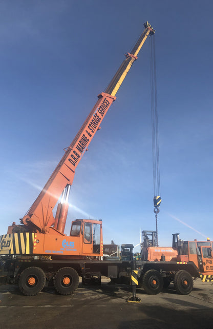 Bid on COLES 45/50 MOBILE 8×4 ,50 TON TRUCK CRANE- Buy &amp; Sell on Auction with EAMA Group