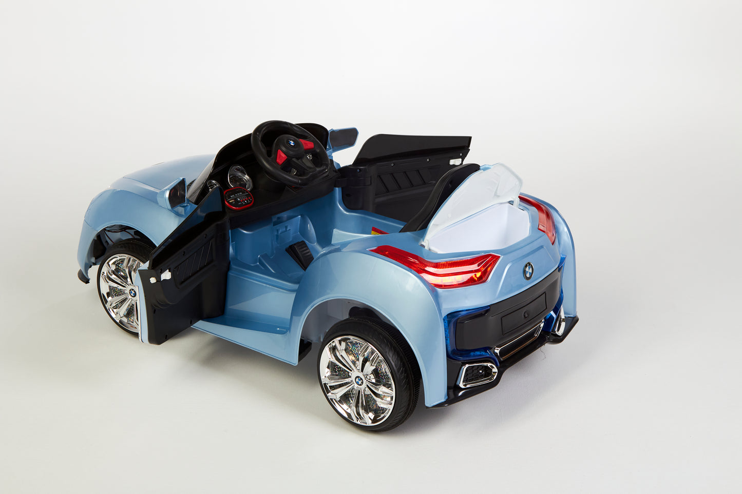 Bid on BRAND NEW BLUE KIDS ELECTRIC TOY CAR - BMW STYLE- Buy &amp; Sell on Auction with EAMA Group