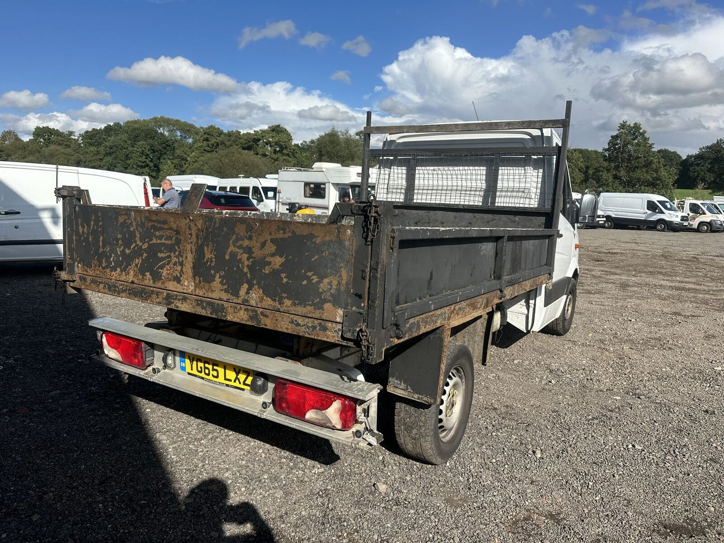 Bid on ONE OWNER, FULL SERVICE HISTORY: MERCEDES SPRINTER TIPPER - NO VAT ON HAMMER- Buy &amp; Sell on Auction with EAMA Group