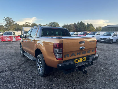 Bid on *(ONLY 22K MILEAGE)* 70 PLATE FORD RANGER WILDTRAK - MOT SEPT 2024 - NO VAT ON HAMMER- Buy &amp; Sell on Auction with EAMA Group