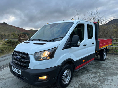 Bid on DRIVE IN STYLE: FORD TRANSIT TIPPER 2021, TREND MODEL, 29.5K MILES- Buy &amp; Sell on Auction with EAMA Group