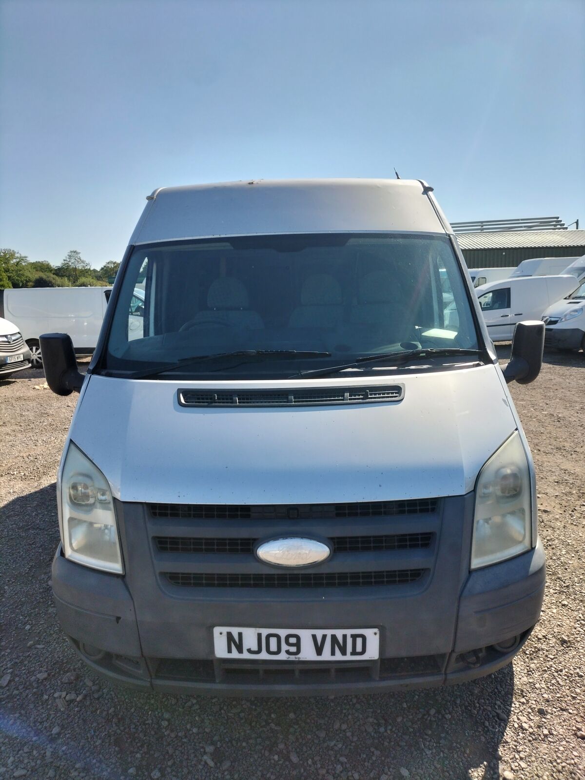 Bid on SILVER BULLET: FORD TRANSIT 350 MEDIUM ROOF VAN TDCI 100PS (NO VAT ON HAMMER)- Buy &amp; Sell on Auction with EAMA Group