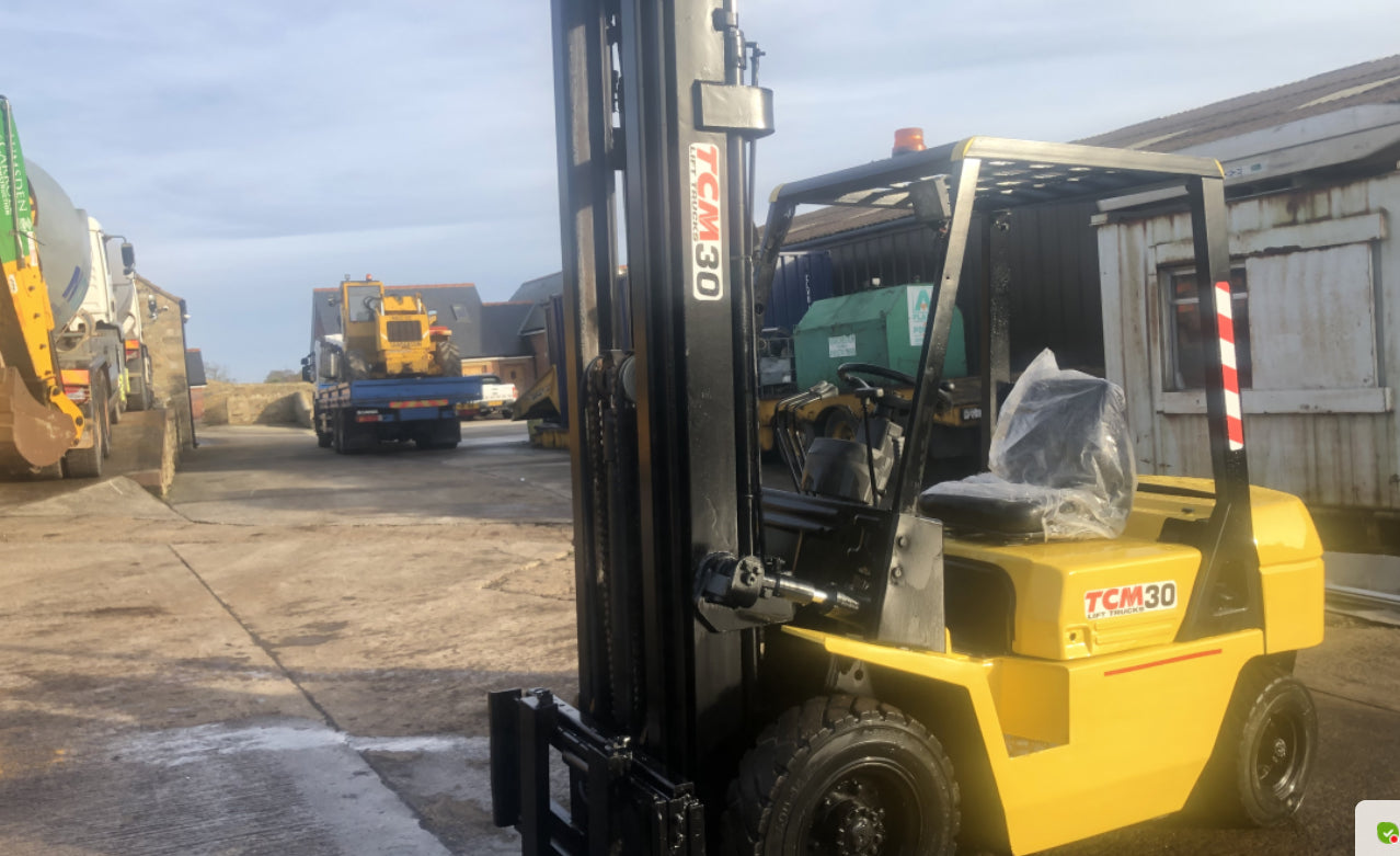 Bid on 3 TON TCM FD 30 DIESEL FORKLIFT- Buy &amp; Sell on Auction with EAMA Group