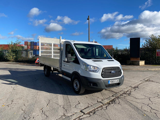 BEVERTAIL/ FLATBED PICKUP TRUCK/ RECOVERY (2016 65 FORD TRANSIT 2.2 RWD 14FT)