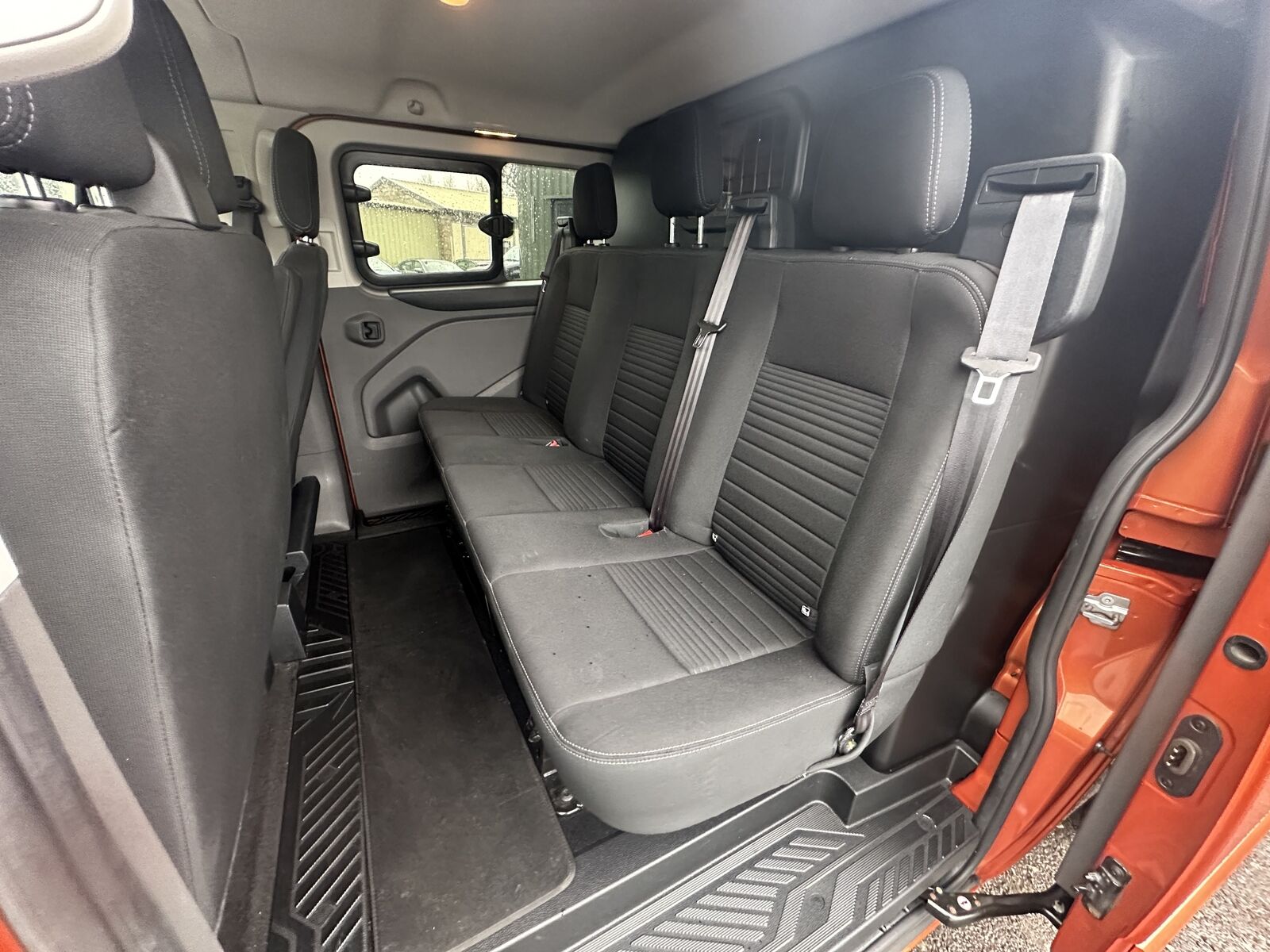 Bid on **(ONLY 89K MILEAGE)** UNIQUE 68 PLATE TRANSIT CUSTOM CREW CAB - FACTORY FIT (NO VAT ON HAMMER)- Buy &amp; Sell on Auction with EAMA Group