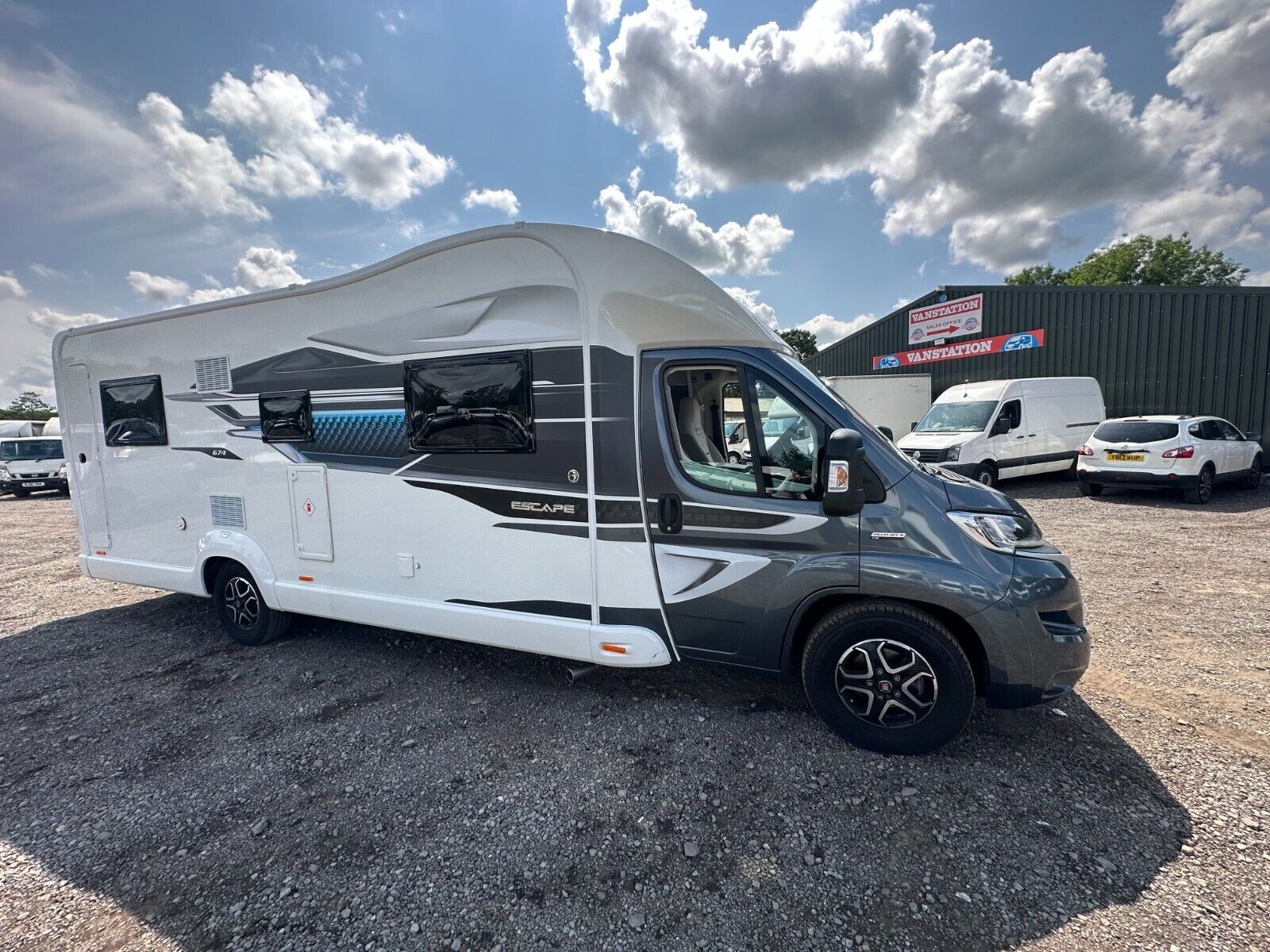 Bid on RESERVE REDUCED! ALMOST NEW 2022 FIAT SWIFT ESCAPE 674 S-A AUTOMATIC MOTORHOME - MILEAGE 1,485- Buy &amp; Sell on Auction with EAMA Group
