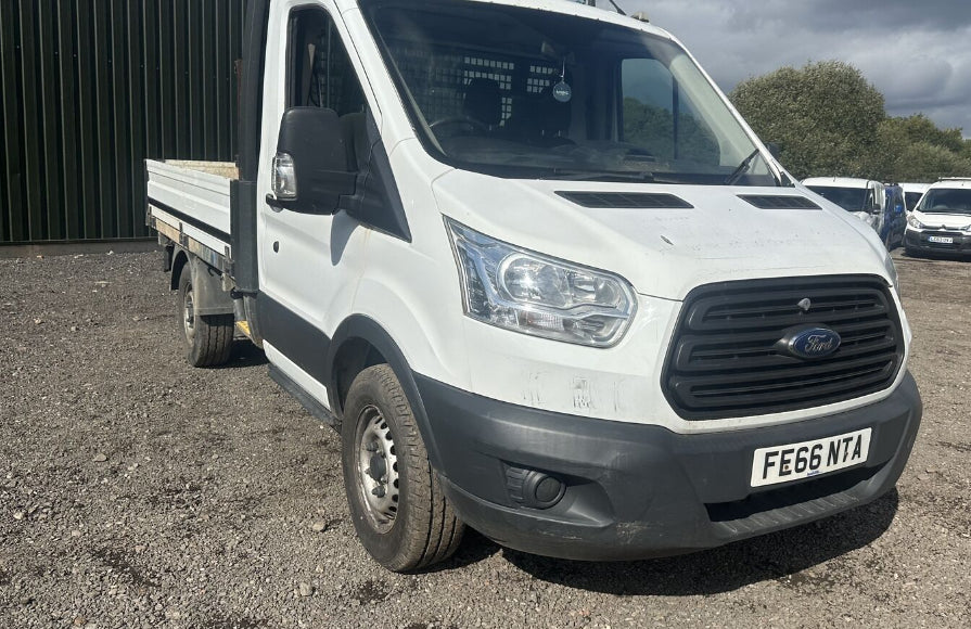 Bid on 135K MILES - 66 PLATE FORD TRANSIT T310 DROPSIDE - ULEZ COMPLIANT WORKHORSE - Buy &amp; Sell on Auction with EAMA Group