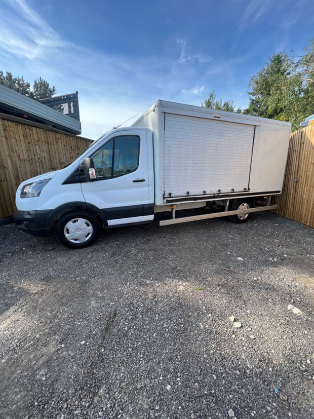 FORD TRANSIT BOX VAN 2017 LUTON EURO6 LWB 6 SPEED MANUAL 1COMPANY OWNER FROM NEW