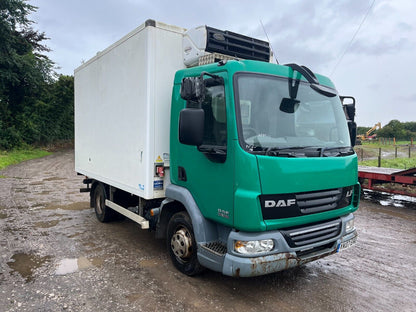Bid on 2007 DAF LF45.160 FRIDGE WAGON TRUCK LORRIE MANUAL GEARBOX AFRICA EXPORT- Buy &amp; Sell on Auction with EAMA Group