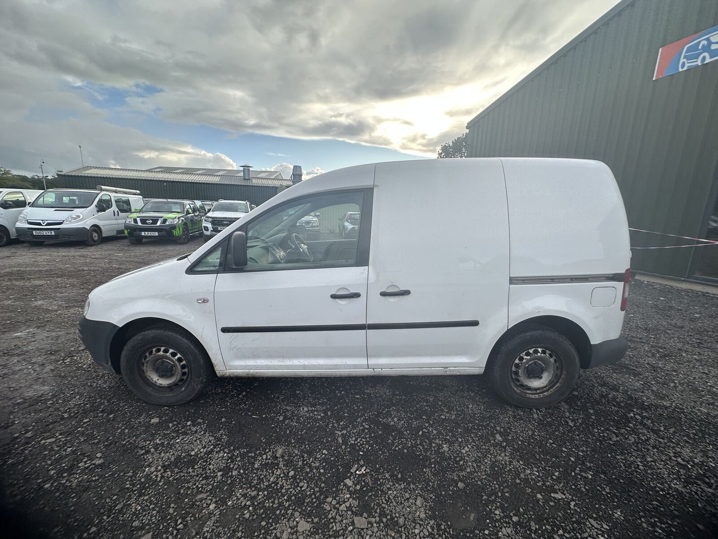Bid on 2010 VOLKSWAGEN CADDY C20: RELIABLE WHITE PANEL VAN - NO VAT ON THE HAMMER- Buy &amp; Sell on Auction with EAMA Group