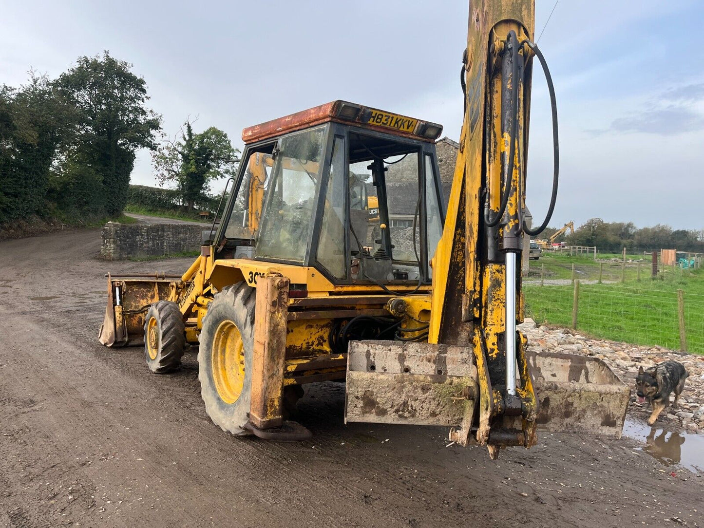 Bid on JCB 3CX 4 WHEEL DRIVE SITEMASTER BACKHOE LOADER- Buy &amp; Sell on Auction with EAMA Group
