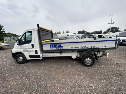 Bid on EURO 69 PLATE PEUGEOT BOXER CREW CAB DROPSIDE ONLY 114K MILES - NO VAT ON HAMMER- Buy &amp; Sell on Auction with EAMA Group