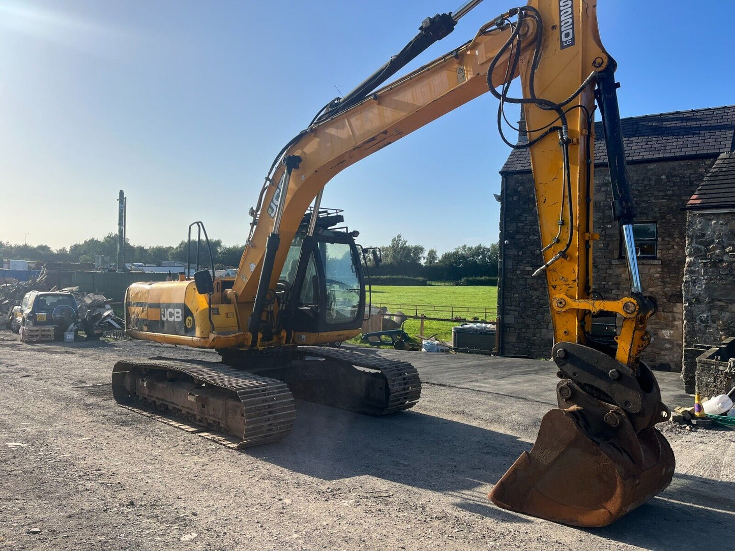 Bid on 2010 JCB JS 220 EXCVAVATOR DIGGER 11000 HRS UNDERCARRIAGE 90% TWIN LINE PIPEWORK- Buy &amp; Sell on Auction with EAMA Group