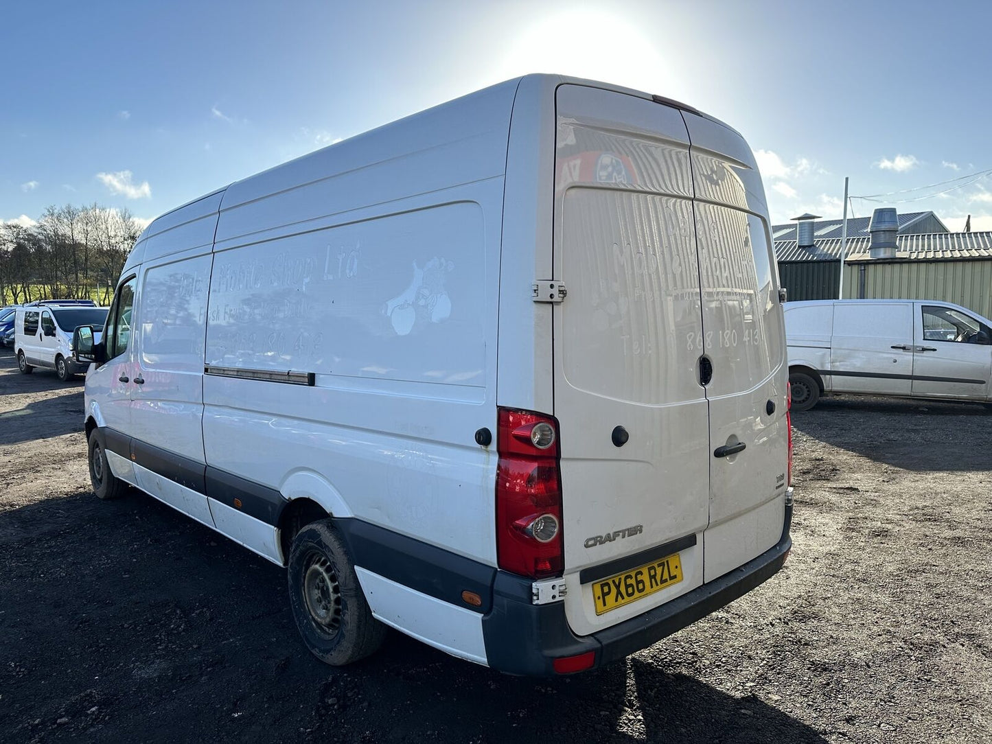 Bid on 107K MILES - 66 PLATE VW CRAFTER CR35 - MOT: JANUARY 2024 - NO VAT ON HAMMER- Buy &amp; Sell on Auction with EAMA Group